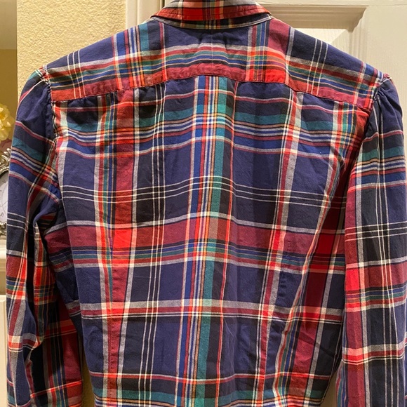 Ralph Lauren slim fit cotton plaid shirt - Picture 6 of 6